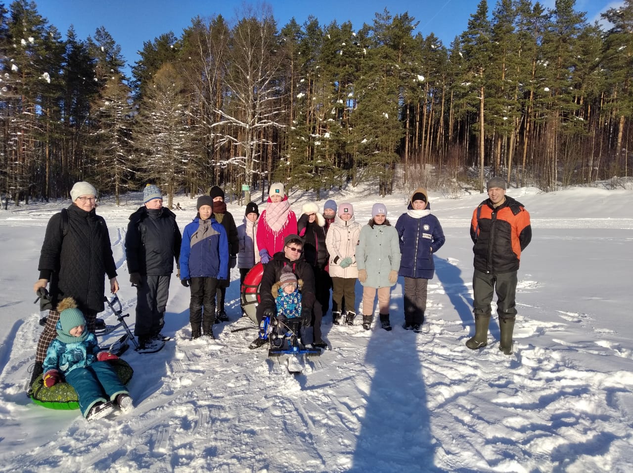 В Калашниковской школе прошел цикл мероприятий, посвящённый Всероссийскому Дню снега
